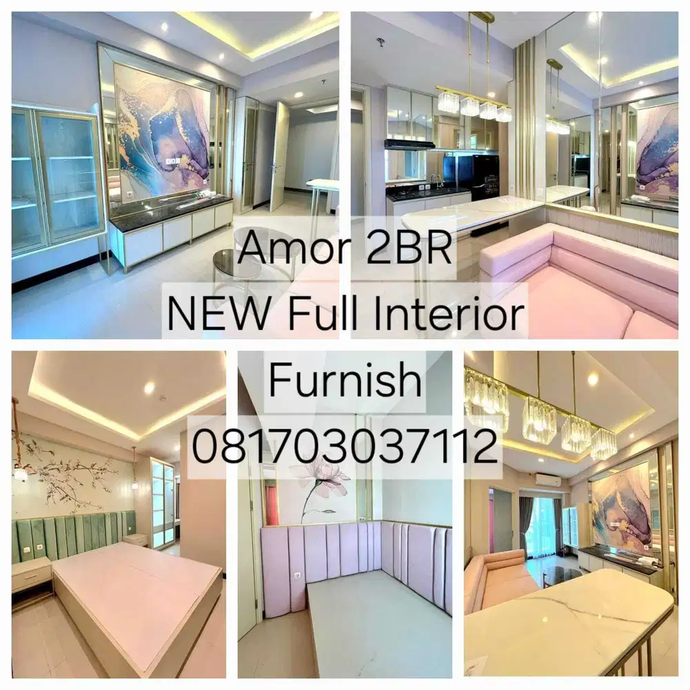 Amor Connecting, Lantai 15, Bagus Siap Huni, New Full Interior Furnish