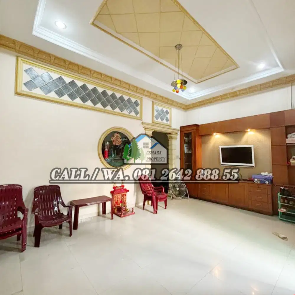 DIJUAL VILLA KOMP CEMARA ASRI CLUSTER MEDITERANIA