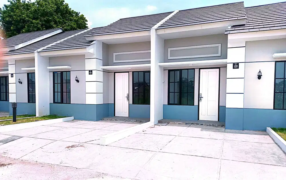 Perumahan cluster free dp di kota serang