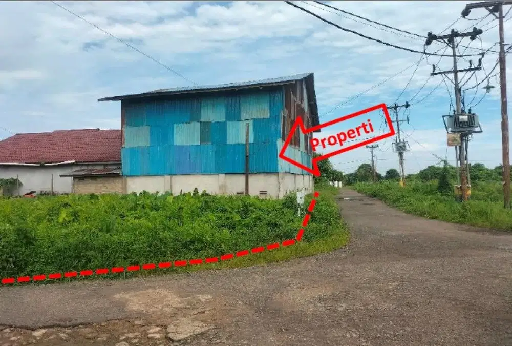 ASET BTN PONTIANAK. TANAH & GEDUNG BULUTANGKIS PERUM VILLA MEGA TIMUR