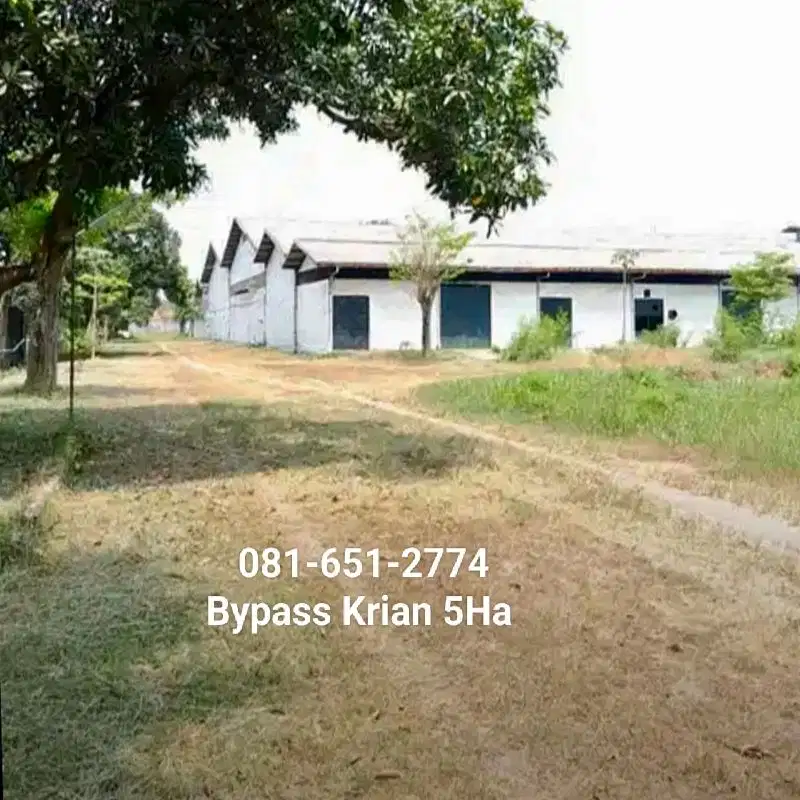 Pabrik gudang di Bypass Krian