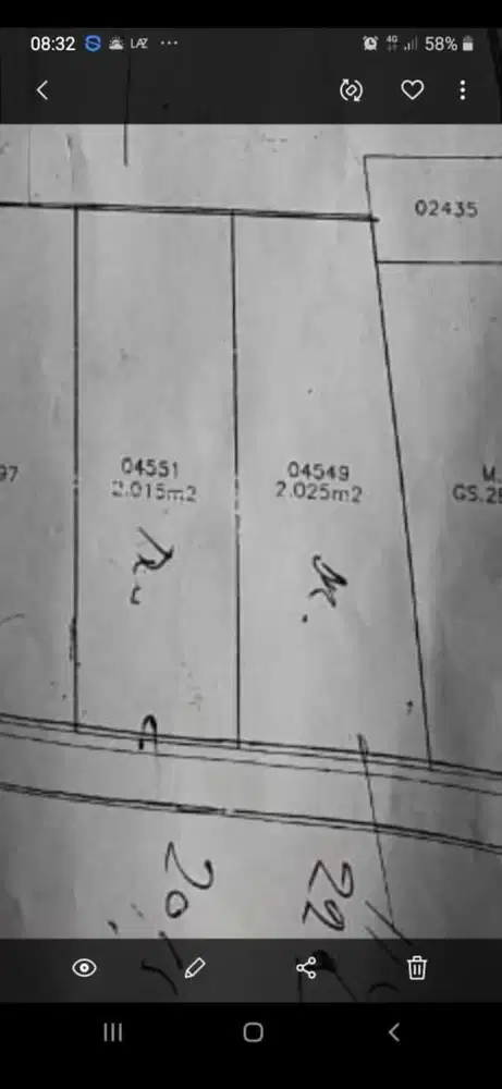 Dijual tanah pinggir jalan raya Puspitek tangsel