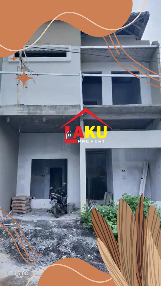 Rumah 2 Lantai On Progress Tinggal Finishing Blok E11 Grand Sakinah