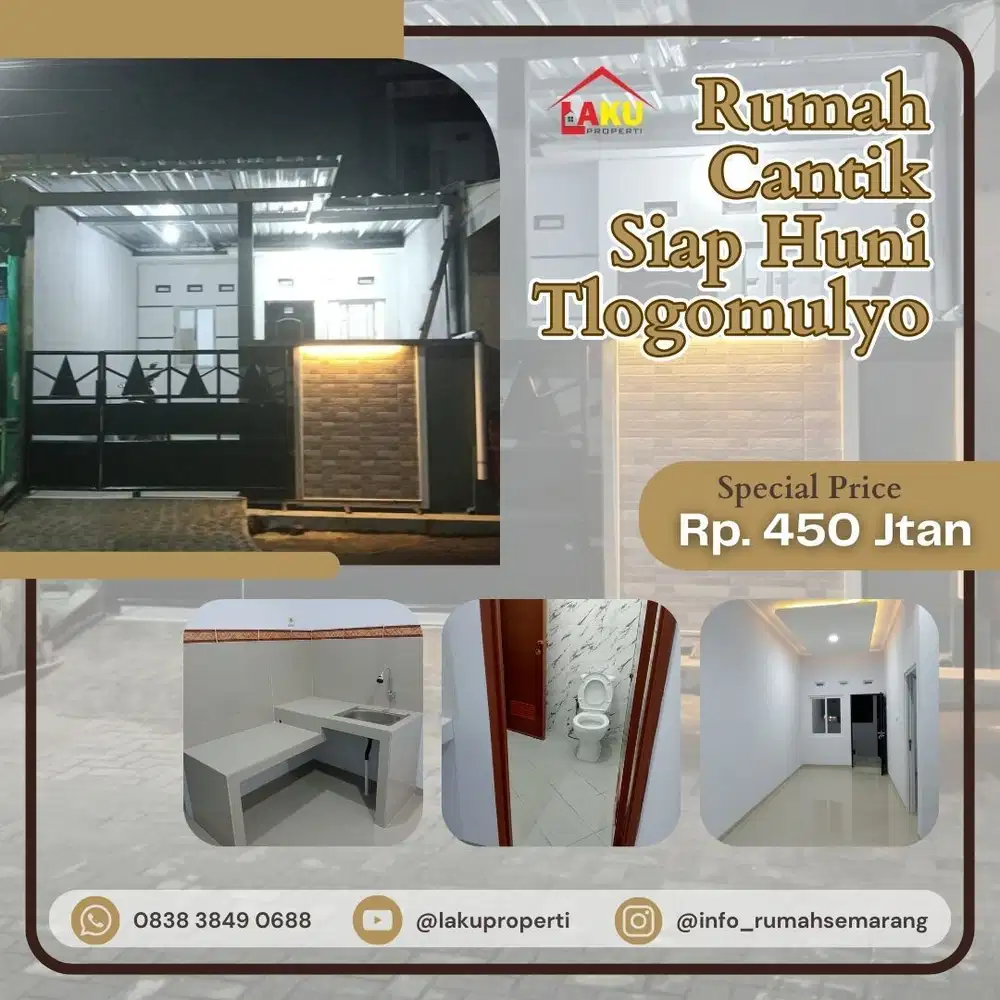 Rumah Siap Huni di Selomulyo Mukti Barat Tlogomulyo