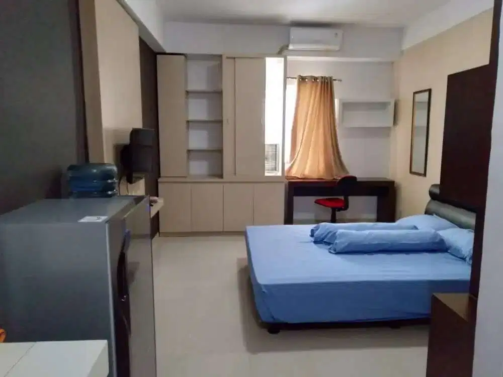 Apartemen pinewood di sewakan type studio ac lantai rendah