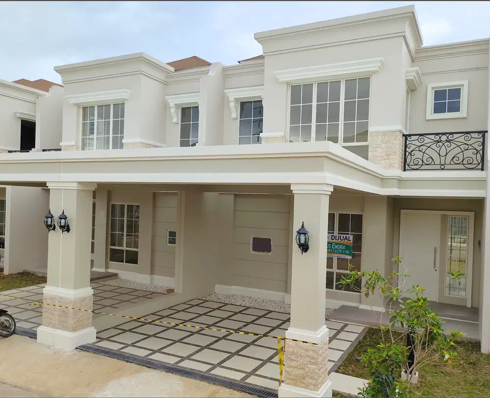 Jual Cepat Rumah Lux Baru Serah Terima di Podomoro Park