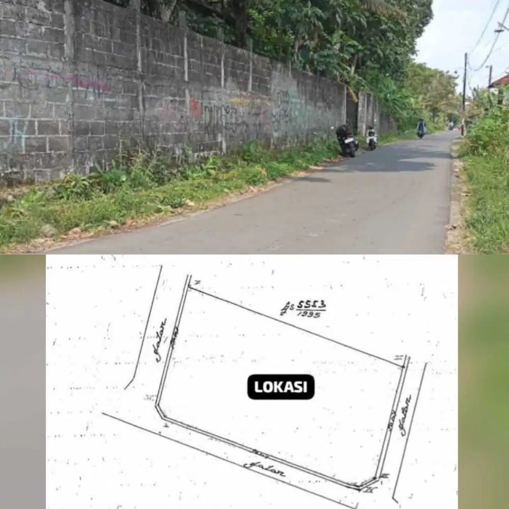 Tanah sangat myaman dan asri pakem cocok villa resort cafe