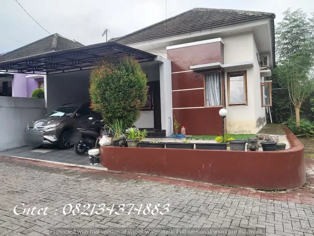 Dijual Rumah Full furnished, di Mlati Sleman, dekat Sleman City Hall