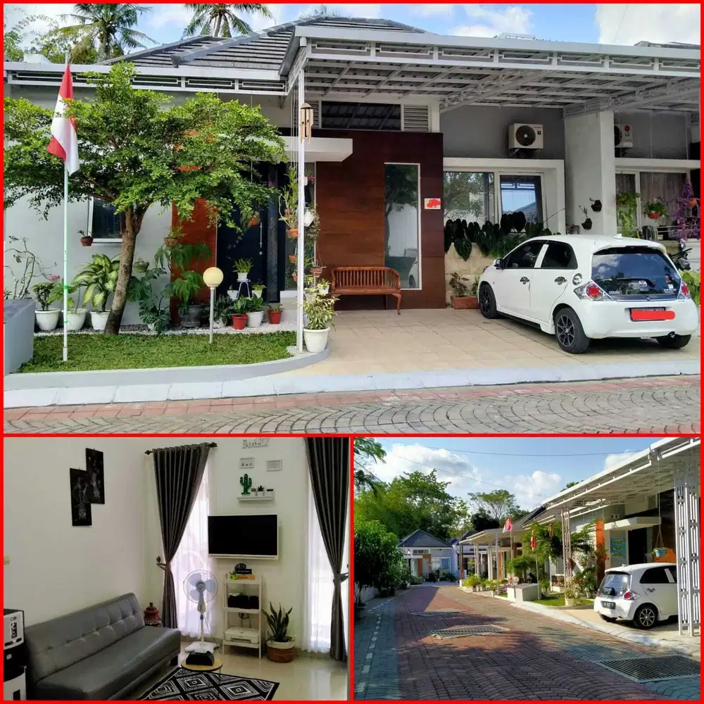 Rumah nyaman dan asri dalam cluster bangunjiwo kasihan