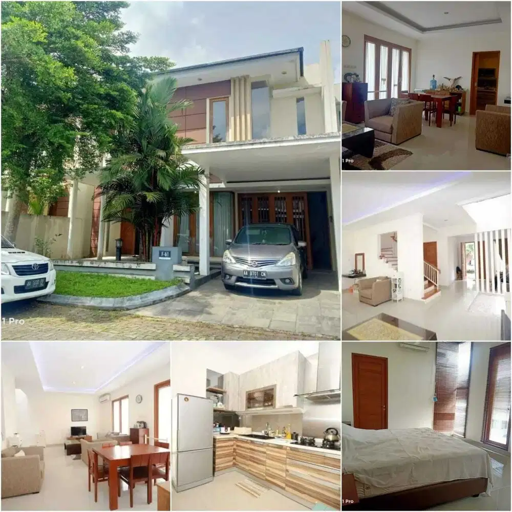 Rumah full furnish dalam perumahan bale mulia dekat terminal jombor