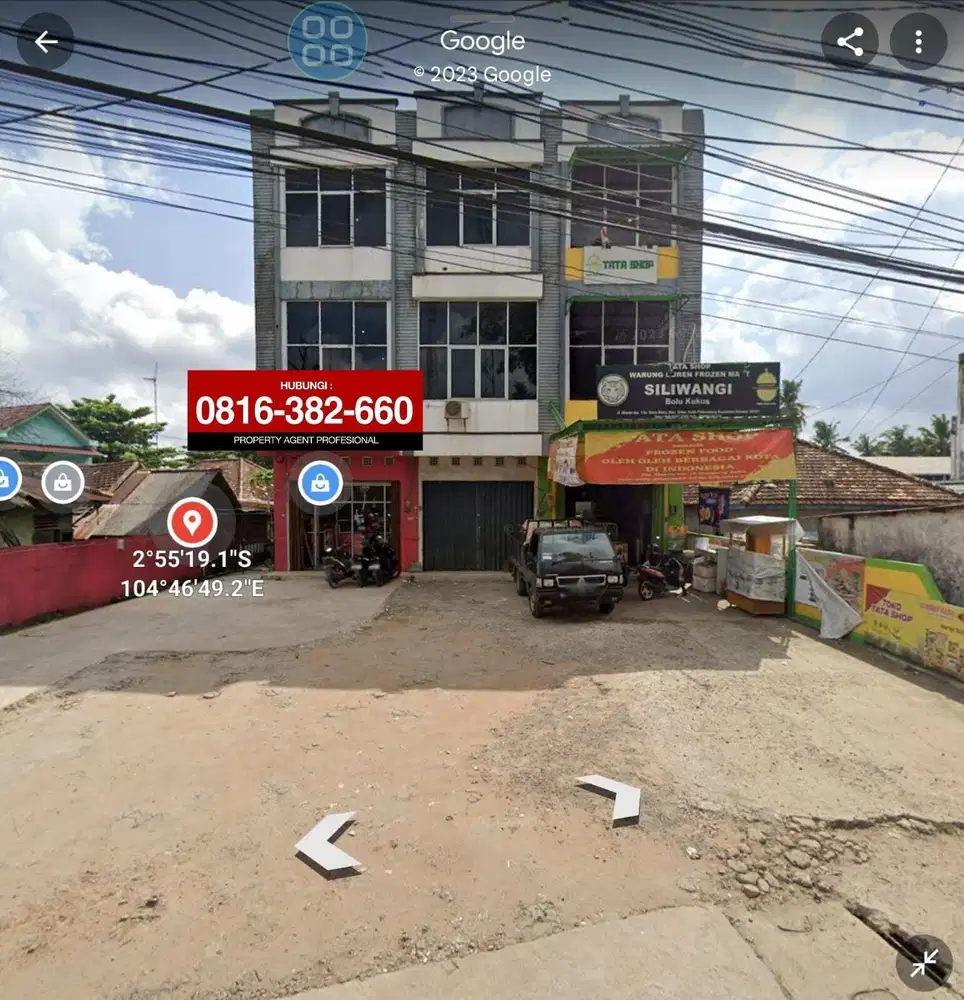 Dijual 1 Ruko 3 lt Jkn Siaran Sako Kenten Palembang