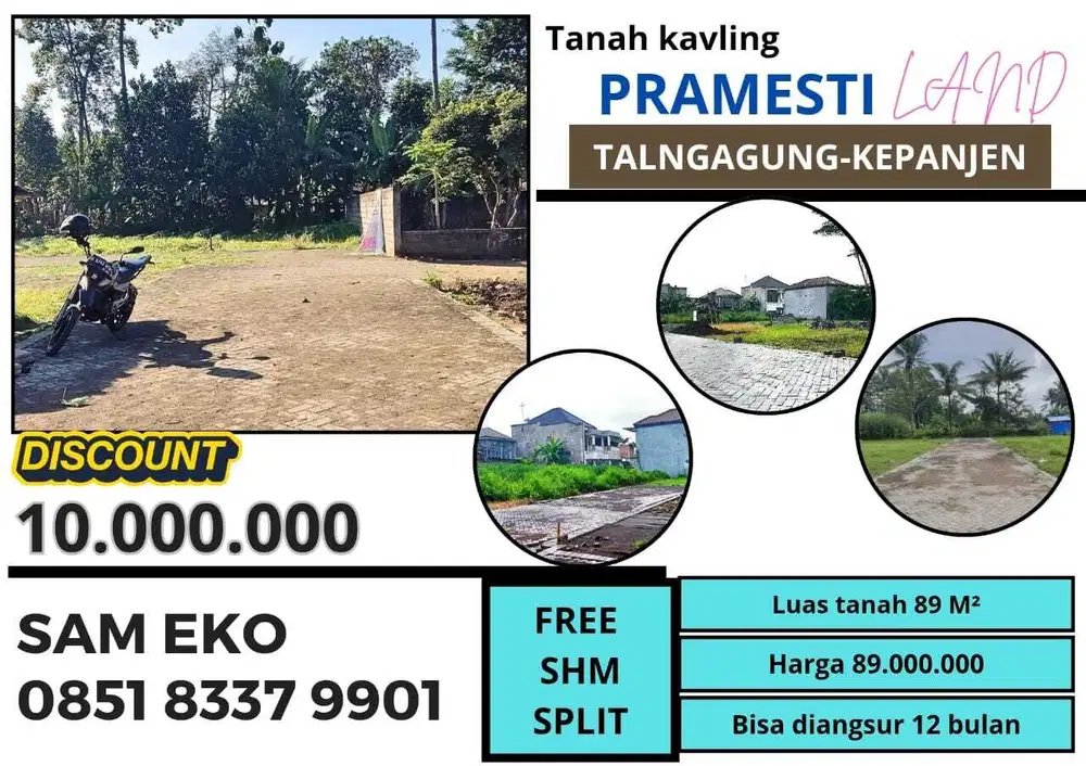 Promo menarik tanah kavling pribadi