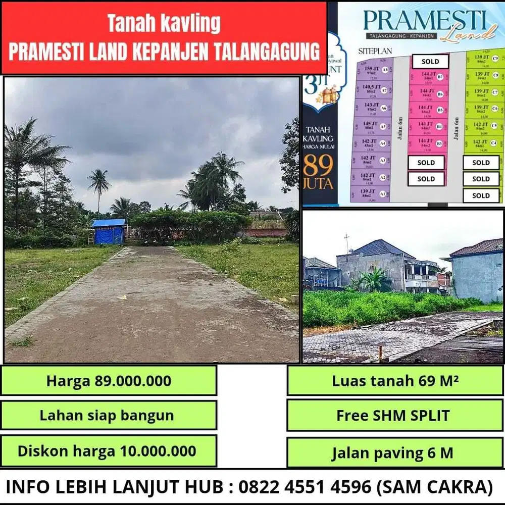 tanah kavling lokasi terbaik