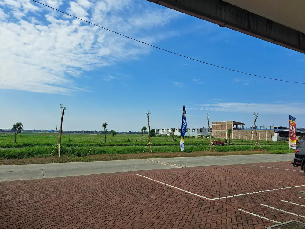 Dijual kavling komersial 288m siap bangun dikawasan 3 bisnis karawang