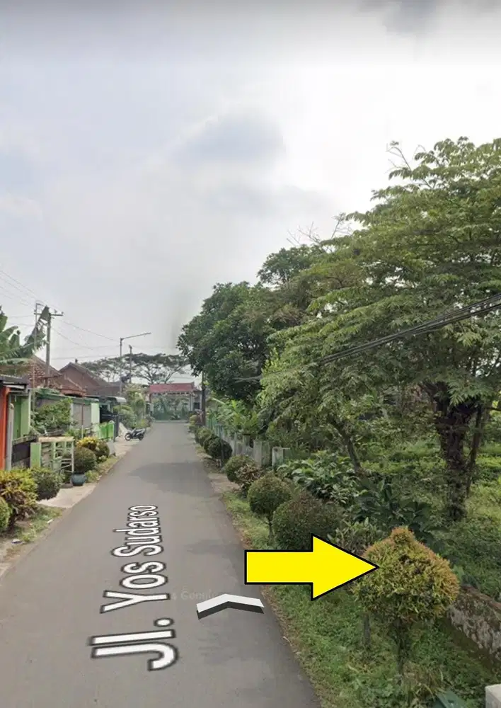 Tanah pinggir jalan Aspal SHM Mangunrejo Kepanjen Malang dijual B.U