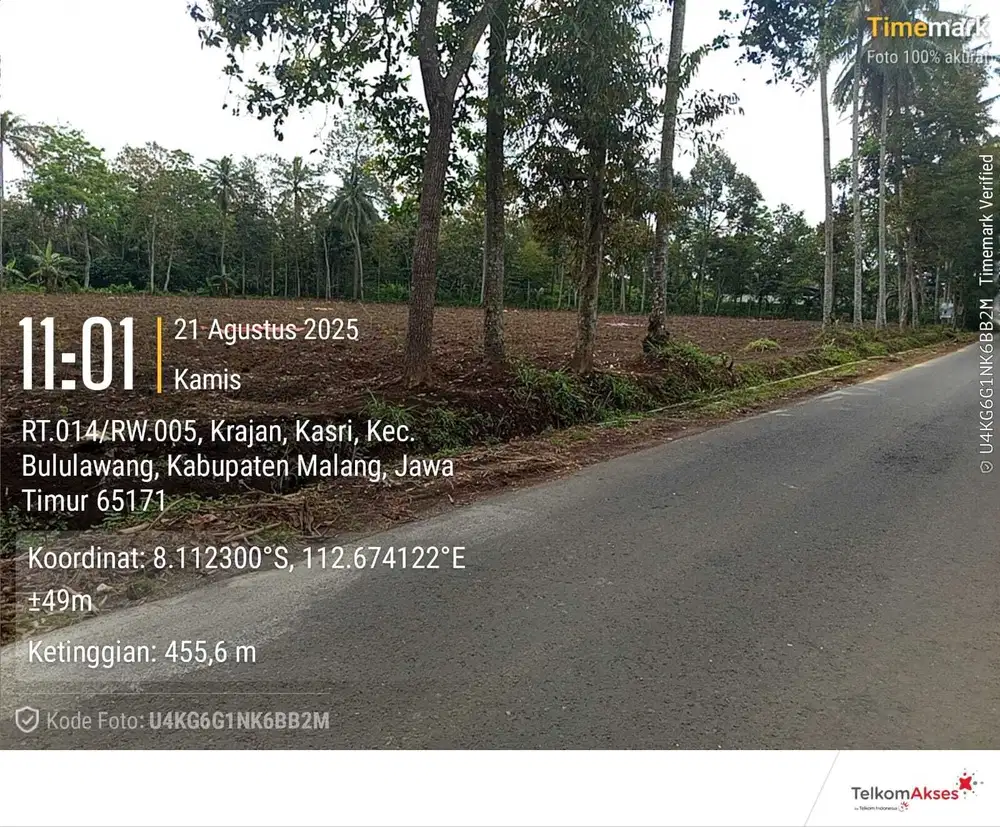 TANAH DATAR BULULAWANG KABUPATEN MALANG