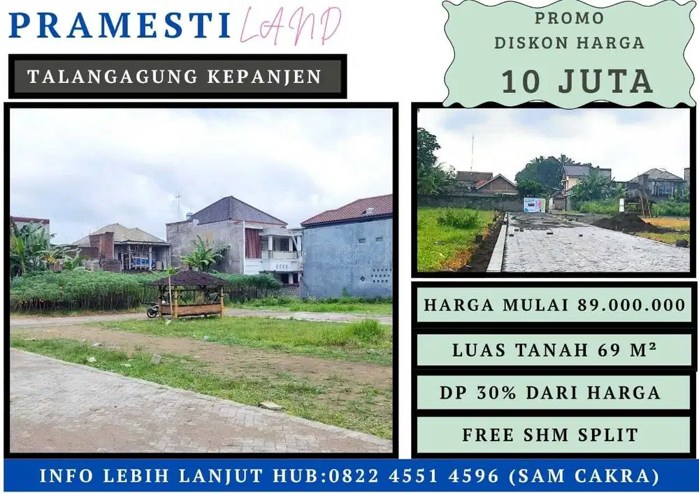 HARGA MURAH TANAH KAVLING PRIBADI