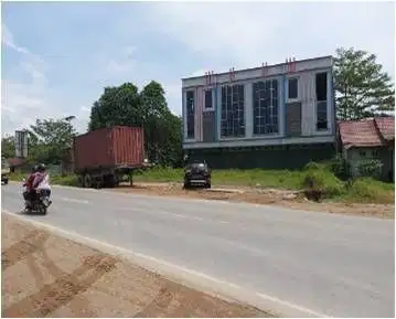 Ruko 1000 m2 di jl. Trans Kalimantan Nyaman Strategis