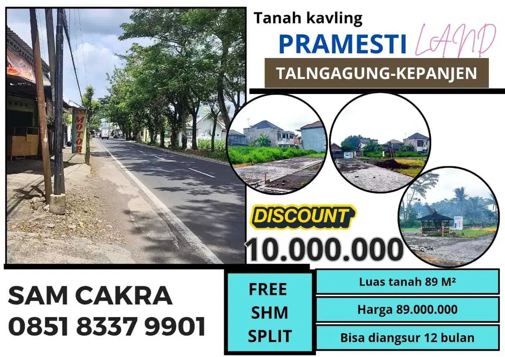 Promo menarik tanah kavling pribadi