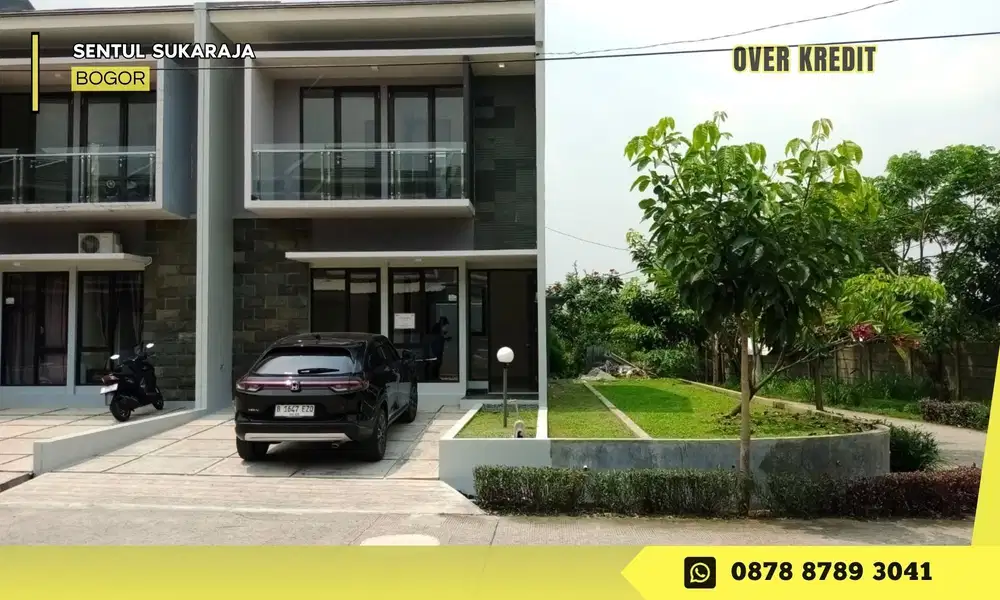 Over Kredit rmh HOOK 2lantai 89JT dkt Tol di Graha Laras Sentul