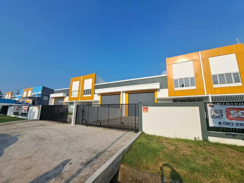 Gudang SIB Suporting industri building Jababeka unit reeady murah