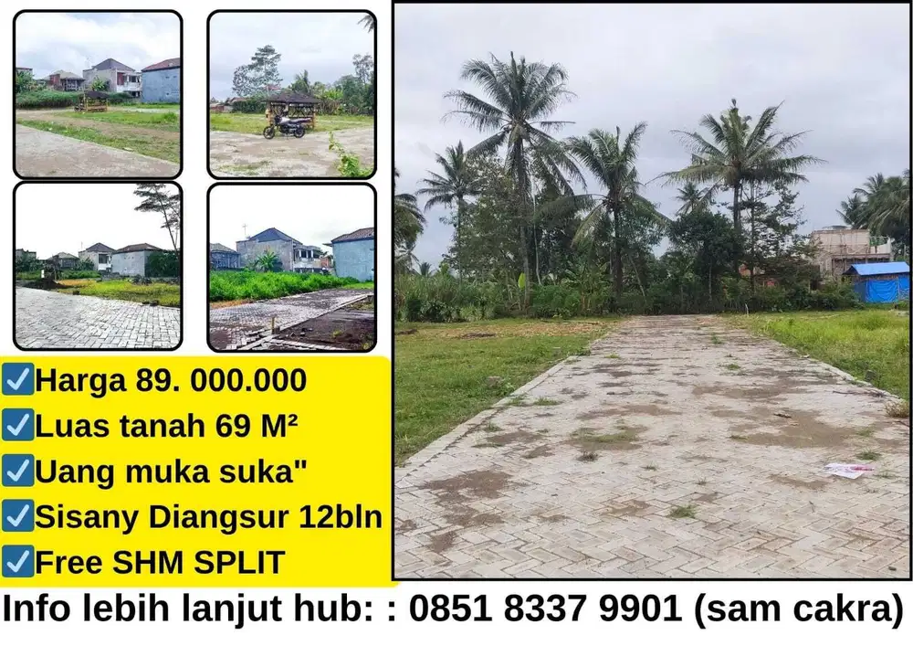 Tanah kavling pribadi lokasi kepanjen kota