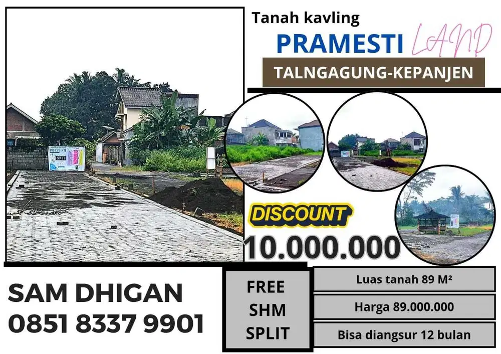 Tanah kavling pribadi dengan harga murah