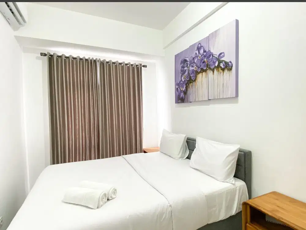 Dijual Cepat Apartemen 1BR 37 m2 Vasanta Inopark Cikarang 550 Juta!