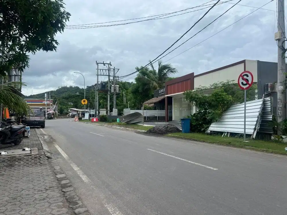 Tanah murah di central kuta Mandalika Lombok. Cocok untuk restaurant