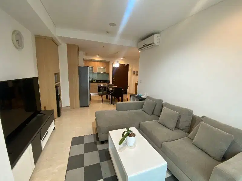 Disewakan apartemen 2 bedroom 2 bathroom fully furnished