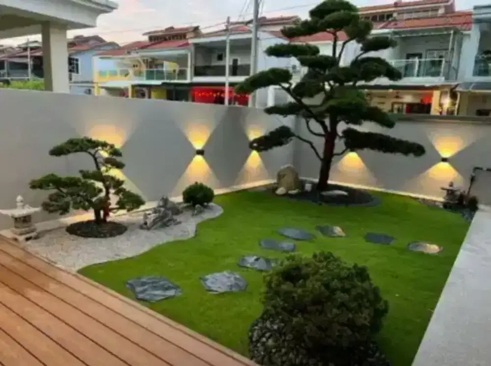 taman motif taman zen garden