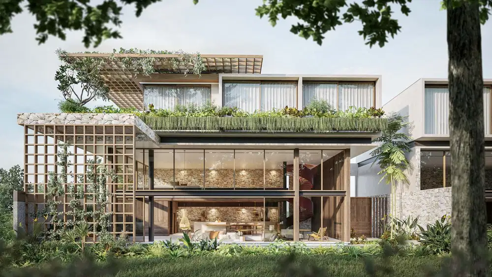 Villa luxury modern canggu babakan