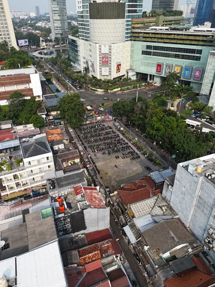 Tanah Di Thamrin Bunderan Hi Jakarta Pusat 2030 m2