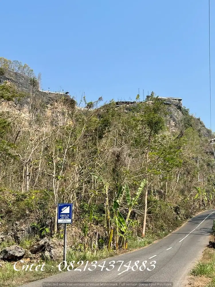 Tanah dijual dekat Paralayang & obelix sea view, cocok untuk Villa