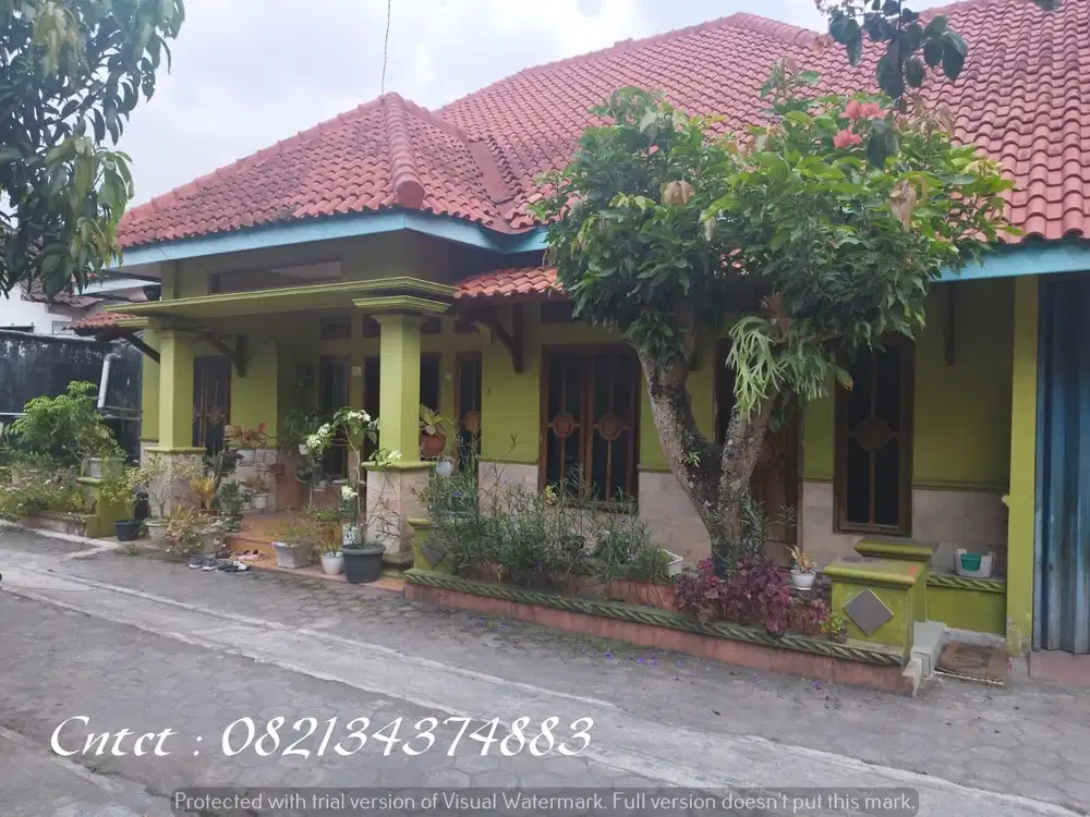 Rumah dijual di Potorono Bantul Yogyakarta, Lt 176m2