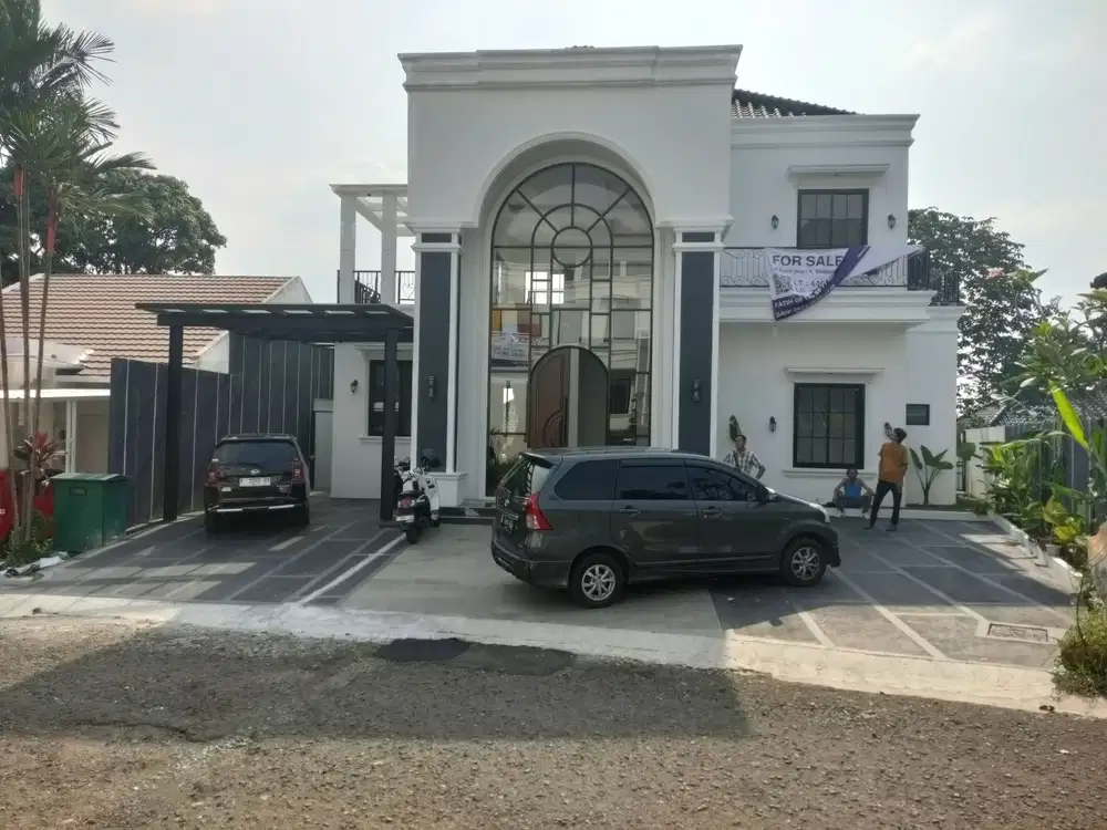 Dijual rumah siap huni swimming pool di cluster sentul city