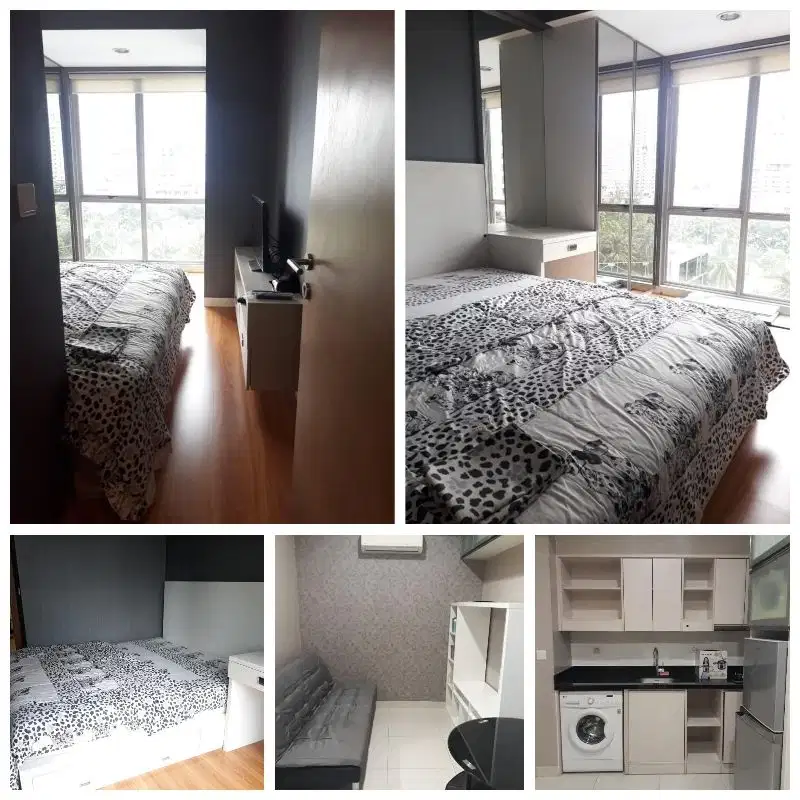 di sewakan apartemen the mansion kemayoran tipe 2 bedroom furnish