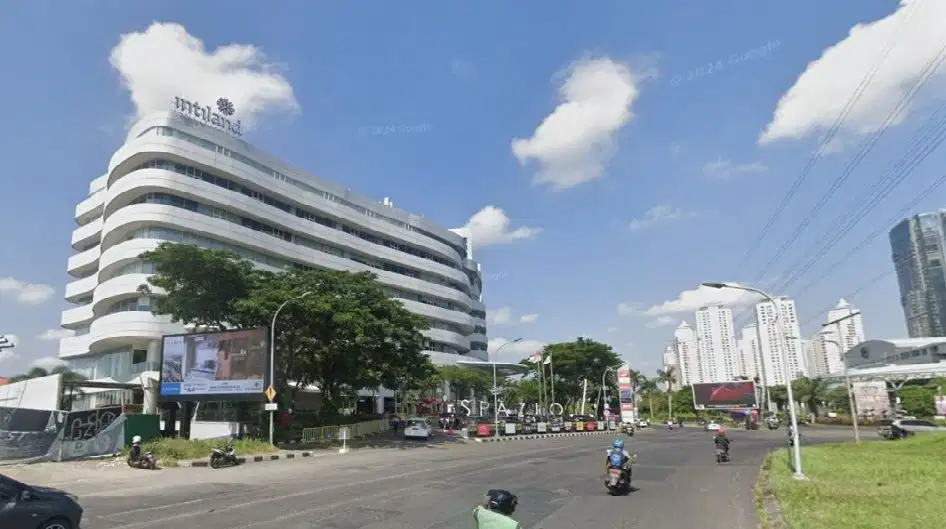 Disewakan unit kantor di spazio lantai 3