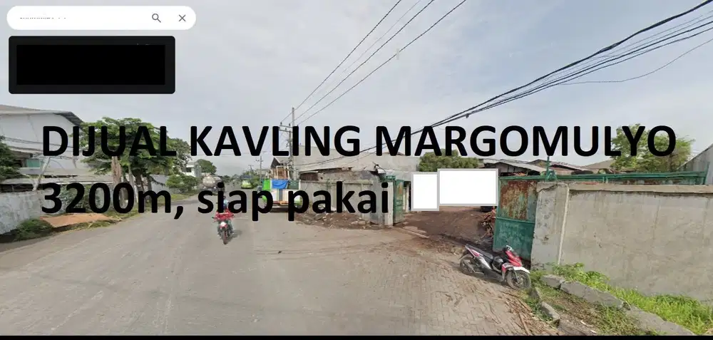 dijual kavling margomulyo surimulia siap pakai row jalan lebar