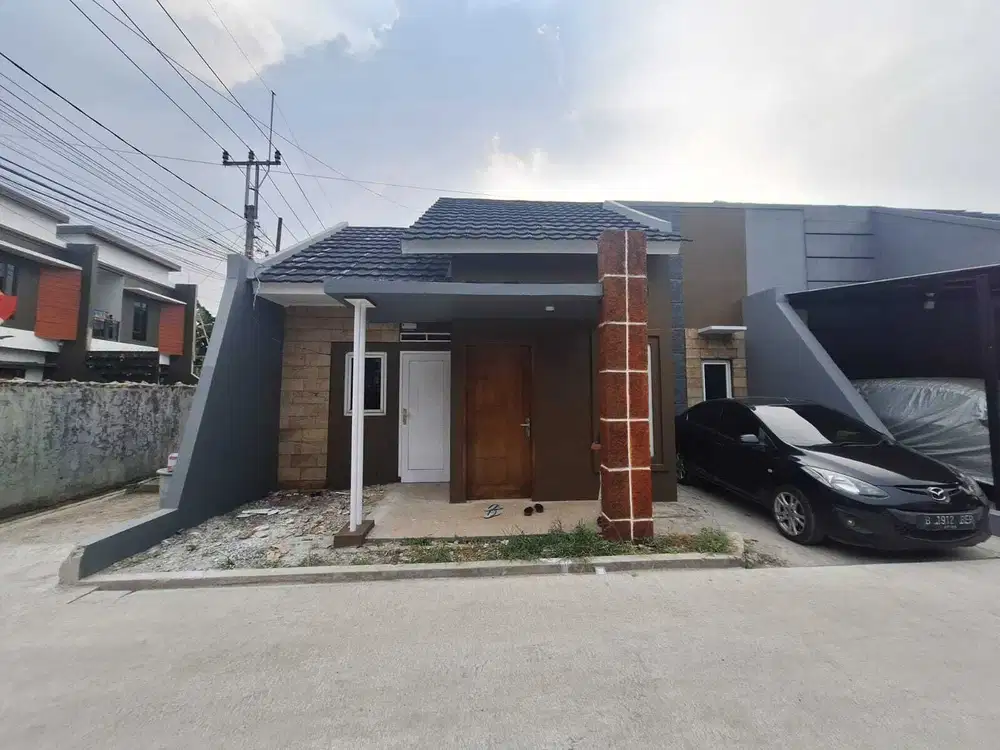 Di Jual BU Rumah Siap Huni Bangunan Thn 2015 di Taman Anyelir DEPOK