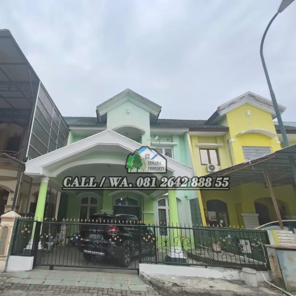 DIJUAL VILLA KOMP CEMARA HIJAU