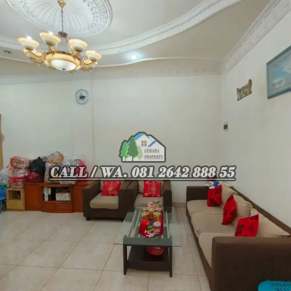 DIJUAL VILLA KOMP CEMARA ASRI JLN ANGGUR