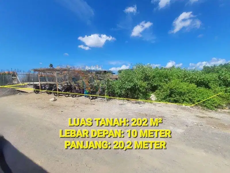 jual tanah 202m2 mertanadi kerobokan