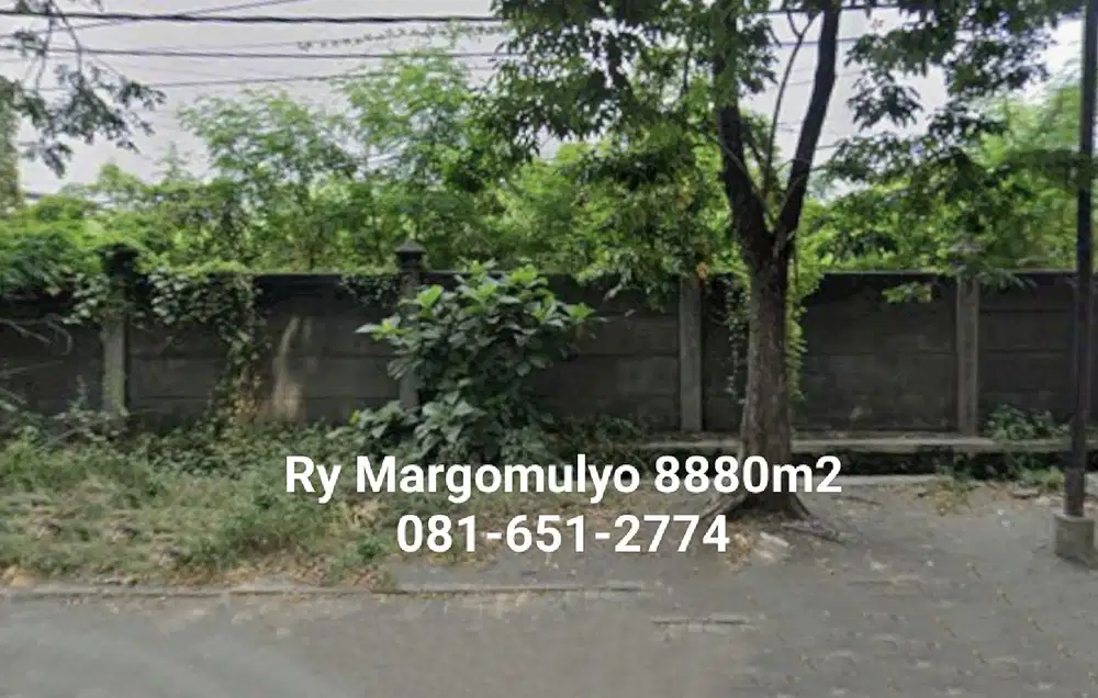 Tanah di Raya Margomulyo