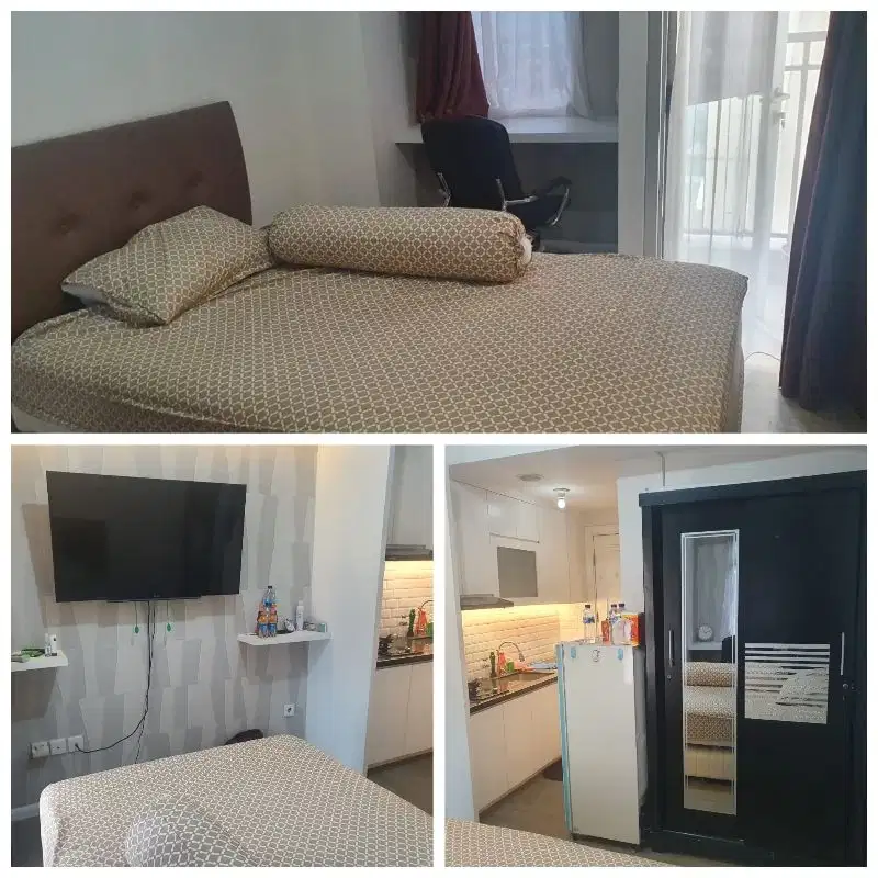 disewakan  apartemen green lake Sunter tipe studio furnish