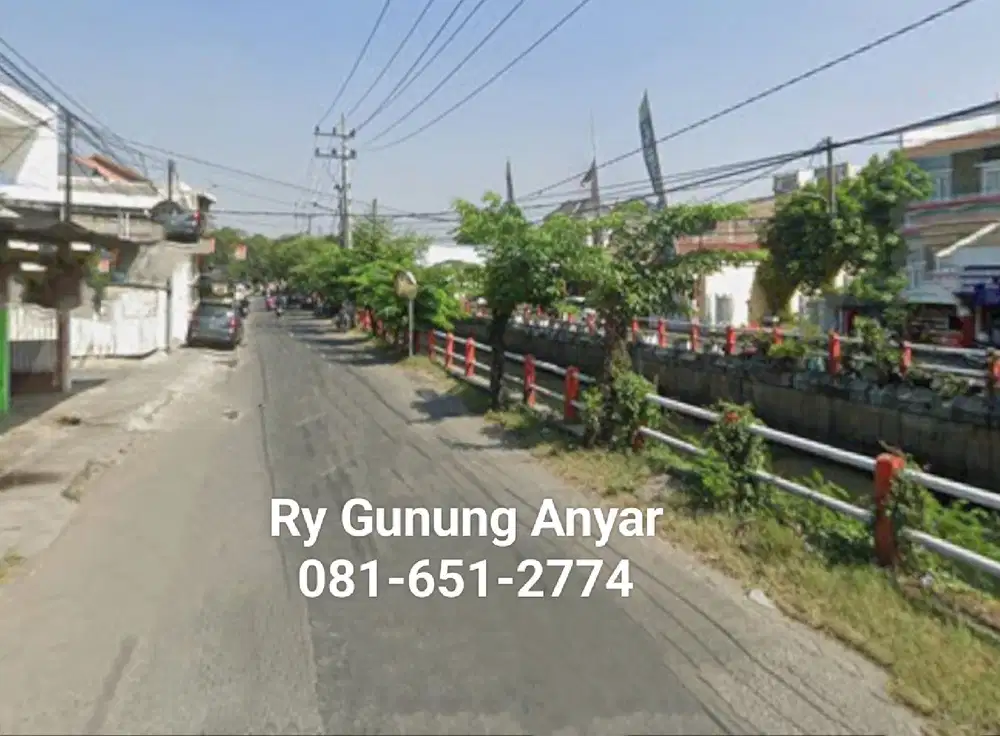 Tanah di Gunung Anyar Medokan Ayu.