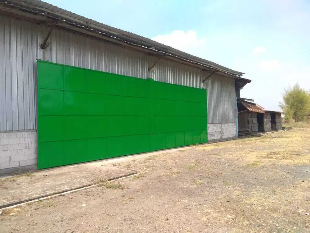 Disewakan Tanah+Gudang  Raya Kedamean Gresik - Jatim