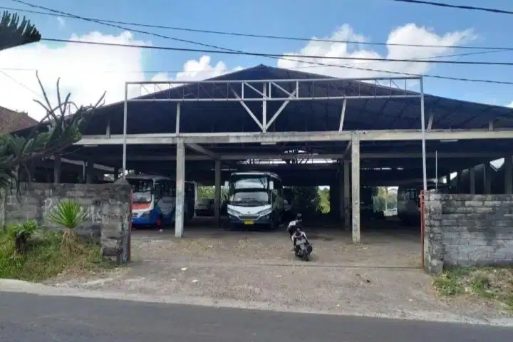 jual gudang tabanan Sukarno 11are 7,5M Nego!