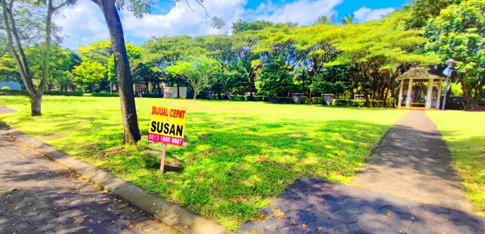 DIJUAL KAVLING ASRI DI CLUSTER FORESTA ULTIMO, BSD CITY