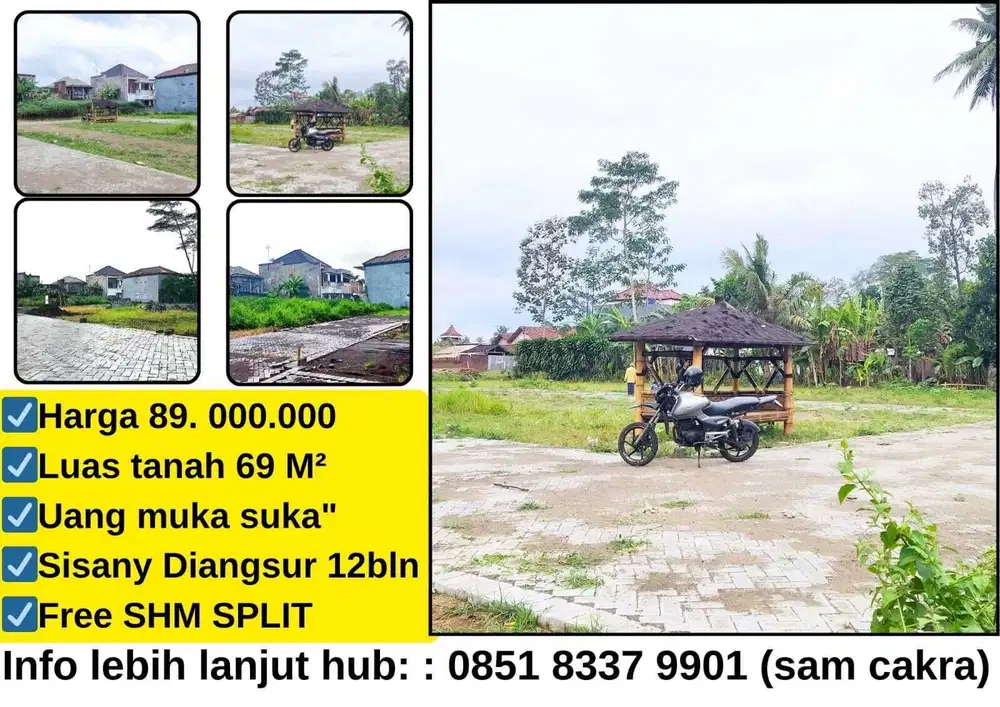 tanah kavling pribadi harga murah